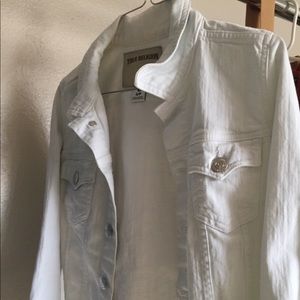 Denim white jacket